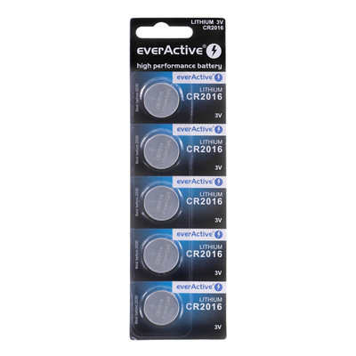 Product Μπαταρία Lithium batteries mini everActive CR2016 blister 5 pcs. base image