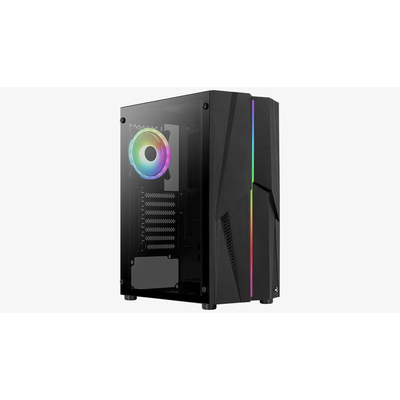 Product Κουτί Η/Υ Aerocool PGS HIVE-G-BK-V1 ARGB Black case base image