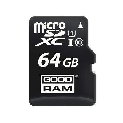 Product Κάρτα Μνήμης Micro SDXC 64GB GoodRam M1AA-0640R12 Class 10 base image