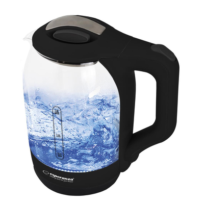 Product Βραστήρας Esperanza YUKON EKK025K 1500W 1.7lt Transparent base image