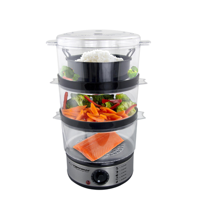 Product Ατμομάγειρας Esperanza STEAM VOLCANO EKG009 7 lt Transparent base image