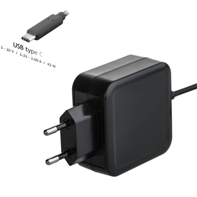 Product Φορτιστής Laptop 45W Akyga AK-ND-60 USB type C base image