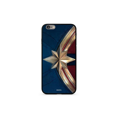 Product Θήκη Κινητού iPhone 6 Plus / 6s Plus Captain Marvel Premium Glass Blue (022) base image