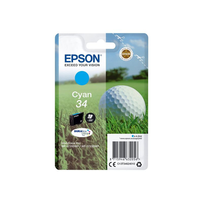 Product Μελάνι Epson 34 - Cyan base image