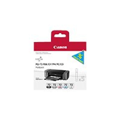 Product Μελάνι Canon PGI-72 PBK / GY / PM / PC / CO multipack - 5-pack - gray, photo black, photo cyan, photo magenta, chroma optimizer base image