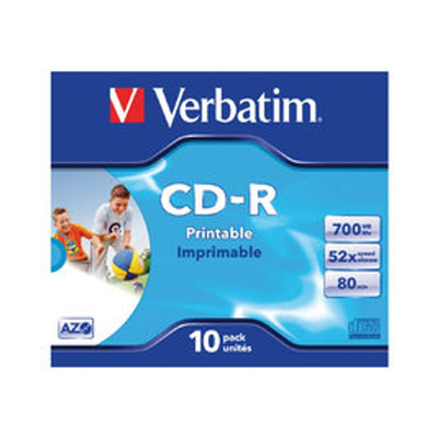 Product CD-R Verbatim - CD-R x 10 - 700 MB - storage medium base image