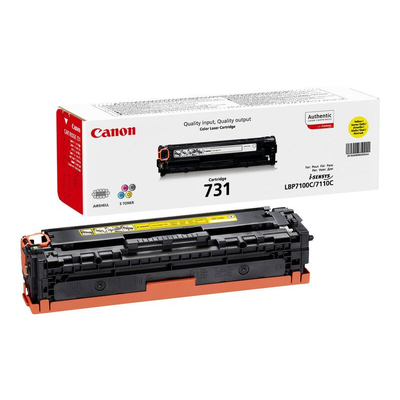 Product Toner Canon 731 Y - Yellow base image