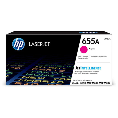 Product Toner HP Toner 655A - Magenta base image