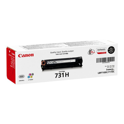 Product Toner Canon 731 BK H - Black base image