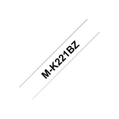 Product Μελανοταινία Brother MK221BZ - Label tape - 1 roll (s) - Roll (0.9 cm x 8 m) base image