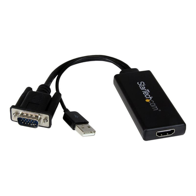 Product Αντάπτορας StarTech.com VGA to HDMI Adapter with USB Audio & Power Supply 26cm base image
