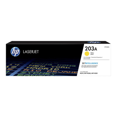 Product Toner HP 203A - Yellow - Toner cartridge (CF542A) base image