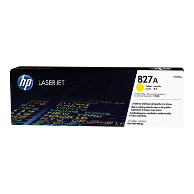 Product Toner HP 827A - Yellow (CF302A) base image