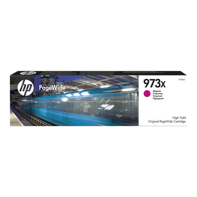 Product Toner HP 973X - High Yield - Magenta - Original - PageWide base image