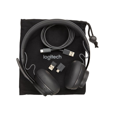 Product Headset Logitech Zone Wired MSFT Teams Headset base image