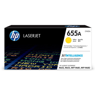 Product Toner HP Toner 655A - Yellow base image