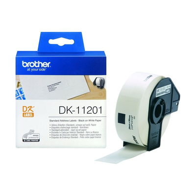 Product Μελανοταινία Brother DK-11201 - Address Labels - 400 label (s) - 29 x 90 mm base image