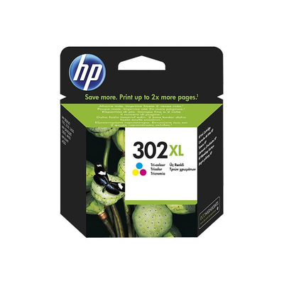 Product Μελάνι HP 302XL - tri-color base image