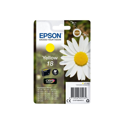 Product Μελάνι Epson 18 - Yellow base image