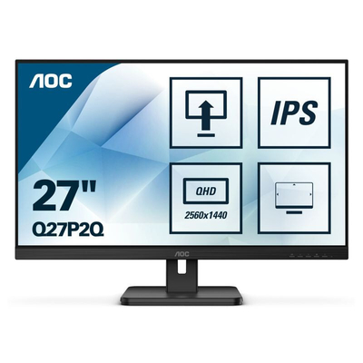 Product Monitor AOC LED-Display Q27P2Q - 68.6 cm (27") - 2560 x 1440 QHD base image