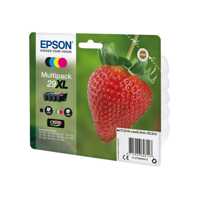Product Μελάνι Epson 29XL Multipack - 4-Pack - XL - Black, Yellow, Cyan, Magenta base image