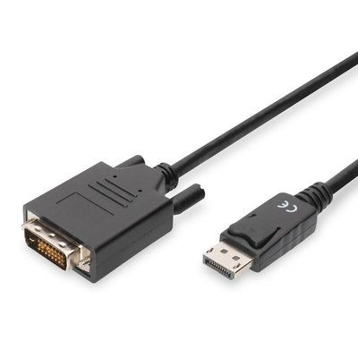 Product Καλώδιο DIGITUS DisplayPort adapter cable - DisplayPort / DVI-D - 2 m base image