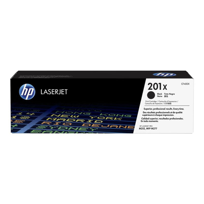 Product Toner HP 201X - Black - Original - LaserJet - Toner cartridge (CF400X) base image