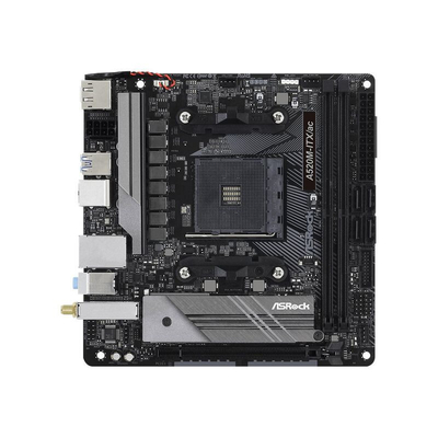 Product Motherboard ASRock A520M-ITX/ac - Motherboard - Mini-ITX - Socket AM4 - AMD A520 base image