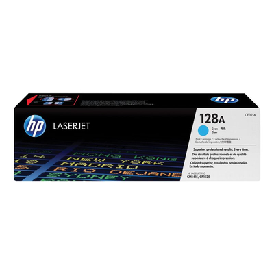 Product Toner HP 128A - Cyan - (CE321A) base image