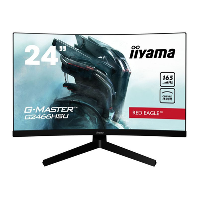 Product Monitor iiyama G-MASTER Red Eagle G2466HSU-B1 - LED-Monitor - curved - Full HD (1080p) - 60 cm (23.6") base image
