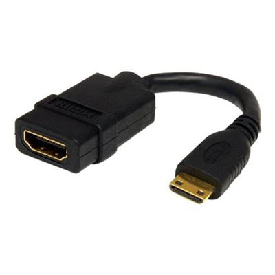 Product Αντάπτορας StarTech.com 13cm High-Speed HDMI Cable - HDMI to HDMI Mini - Female / Male base image