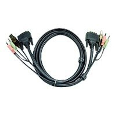 Product Καλώδιο ATEN 2L-7D03U - video / USB / audio cable - 3 m base image