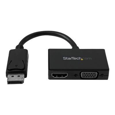 Product Αντάπτορας StarTech.com Travel A / V Adapter: 2-in-1 DisplayPort to HDMI or VGA base image