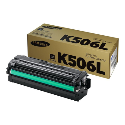 Product Toner Samsung CLT-K506L - Black (SU171A) base image