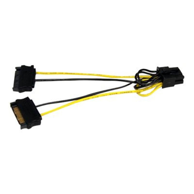 Product Καλώδιο StarTech.com 15cm SATA Power to 8 pin PCI Express Graphics Card Power Cable base image