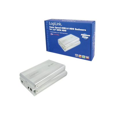 Product Θήκη Σκληρού Δίσκου LogiLink Super Speed USB3.0 HDD Enclosure for 3,5" SATA HDD base image