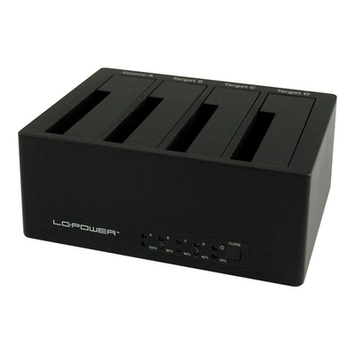Product Docking station LC Power LC-DOCK-U3-4B - HDD docking station - SATA - eSATA, USB 3.0 base image