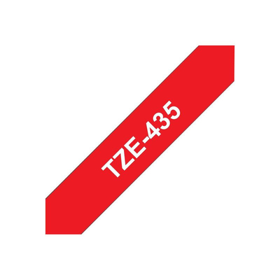 Product Μελανοταινία Brother TZe-435 - laminated tape - 1 roll (s) - roll (1.2 cm x 8 m) base image