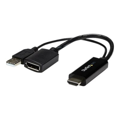 Product Αντάπτορας StarTech.com HDMI to DisplayPort Adapter - HDMI to DisplayPort Converter with USB Power - 4K base image