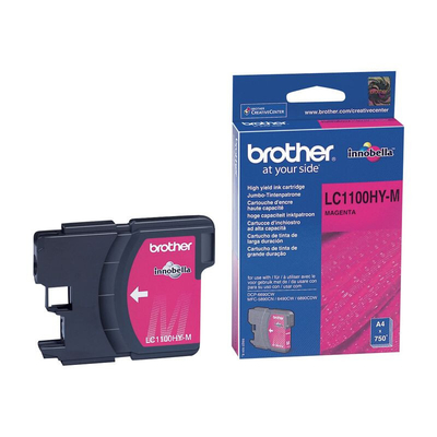 Product Μελάνι Brother LC1100HYM - Magenta base image
