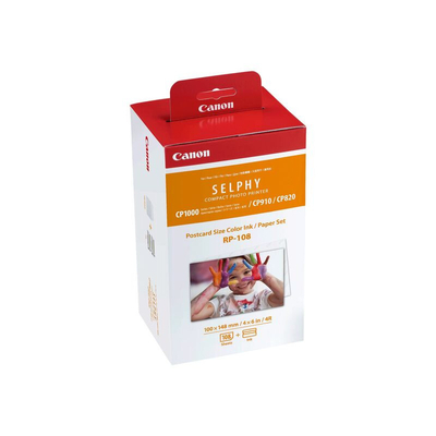 Product Film Canon RP-108 - 2-pack - ribbon and paper kit base image