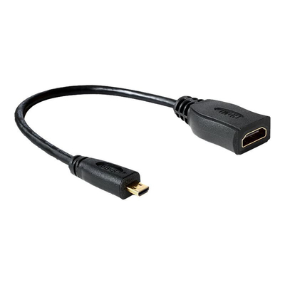 Product Αντάπτορας DeLOCK High Speed HDMI with Ethernet - HDMI adapter - 23 cm base image