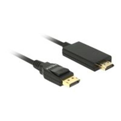 Product Καλώδιο DeLOCK Video cable - DisplayPort / HDMI - 1 m base image