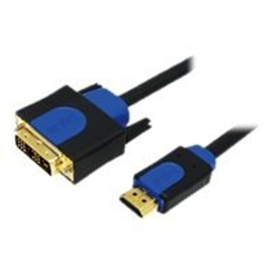 Product Καλώδιο LogiLink video cable - HDMI / DVI - 2 m base image