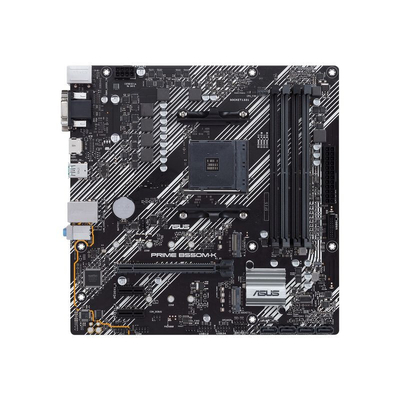 Product Motherboard ASUS PRIME B550M-K - Motherboard - micro ATX - Socket AM4 - AMD B550 base image
