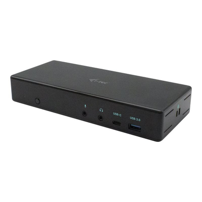 Product Docking Station i-Tec USB-C Quattro Display Docking Station with Power Delivery - Dockingstation - 2 x HDMI, 2 x DP base image