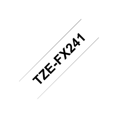 Product Μελανοταινία Brother TZeFX241 - flexible ID tape - 1 roll (s) - roll (1.8 cm x 8 m) base image