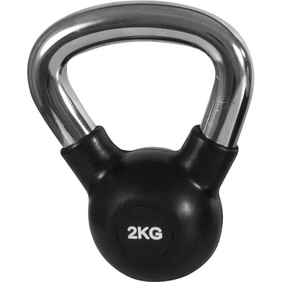 Product Βαράκι (Kettlebell) Με Λαβή Χρωμίου 2kgr base image