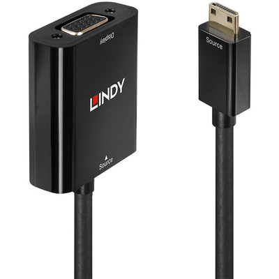 Product Αντάπτορας Lindy Mini HDMI an VGA 1080p ohne Scaling base image