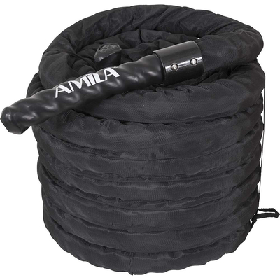 Product Battle Rope Amila με λαβές αλουμινίου 15m Κωδ. 84551 base image